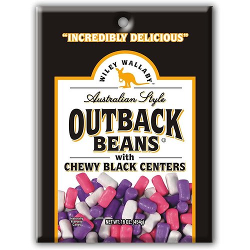 Willey Wallaby Wiley Wallaby Outback Beans Black 10oz Bag Willey Wallaby Wiley Wallaby Outback Beans Black 10oz Bag