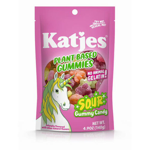 Katja Katjes Sour Plant Based Gummies 4.9oz