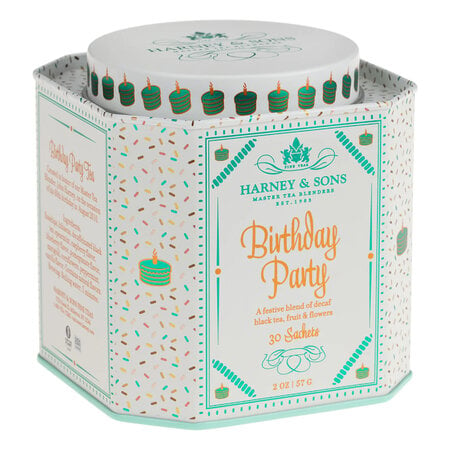 Harney & Sons Birthday Party Tea 30 Ct Tin