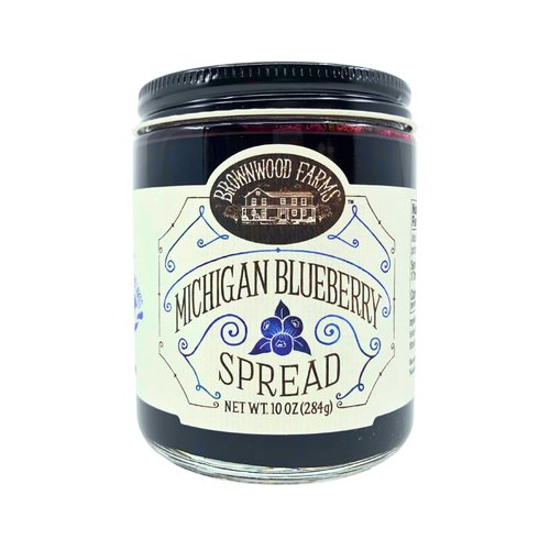 Brownwood Farm Brownwood Blueberry Preserve 10 oz jar Brownwood Farm Brownwood Blueberry Preserve 10 oz jar