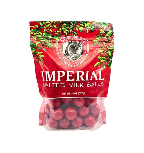 Cherry Republic Imperial Malted Milk Balls 14 oz Bag