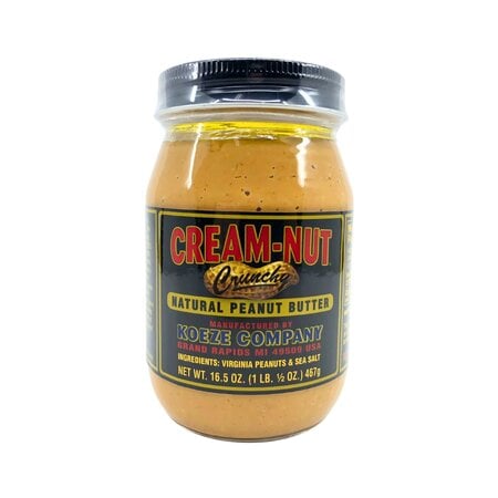 Koeze Crunchy Peanut Butter Natural 16.5 Oz