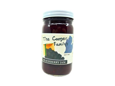 Coopers The Cooper Family No Sugar Added Blackberry Jam 10 oz