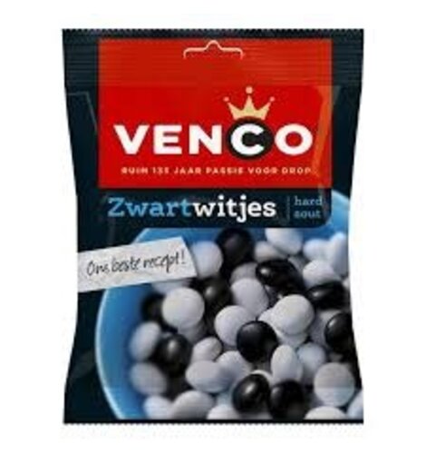 Venco Black & White Licorice 8.4 oz