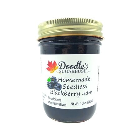 Doodles Seedless Blackberry Jam 10 oz