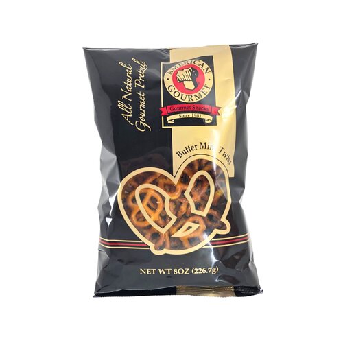 American Gourmet American Gourmet Butter Mini Twist Pretzel 8 oz American Gourmet American Gourmet Butter Mini Twist Pretzel 8 oz