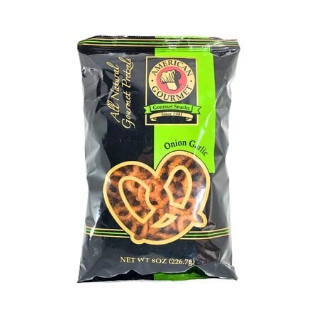 American Gourmet Onion Garlic Mini Twists 8oz