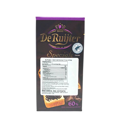 De Ruijter Intense Extra Dark Sprinkles 7 Oz