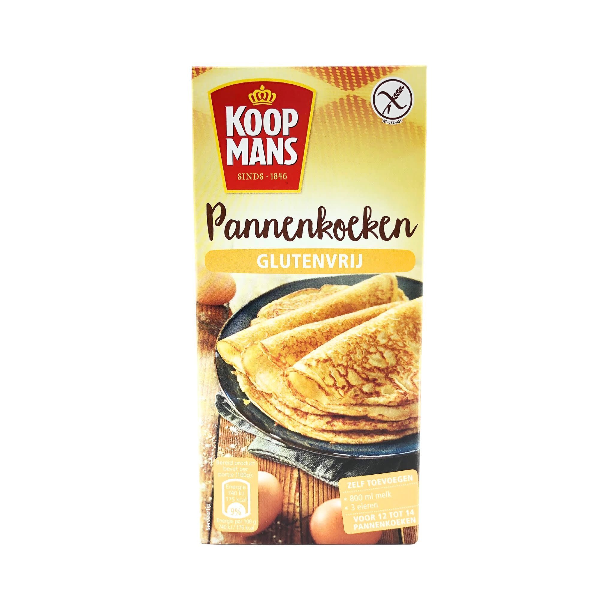 Koopmans Gluten Free Pancake Mix 14.1 Oz Box Peters Gourmet Market