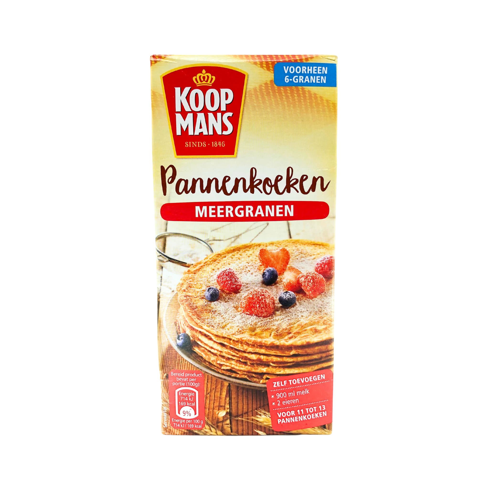 Koopmans Multi Grain Pancake Mix 14.1 oz Koopmans Multi Grain Pancake Mix 14.1 oz
