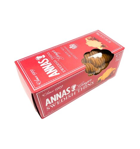 Annas Ginger Thins 5.25oz Box 12/cs