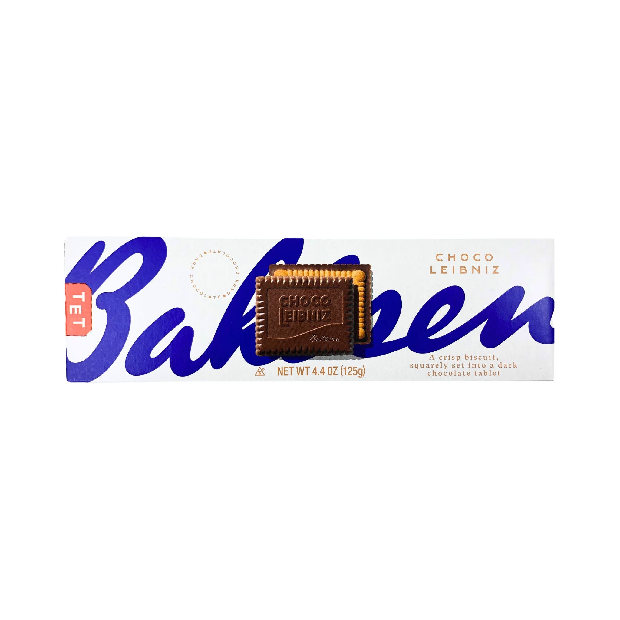 Bahlsen Dark Chocolate Leibniz 4.4oz Box 12/cs Peters Gourmet Market