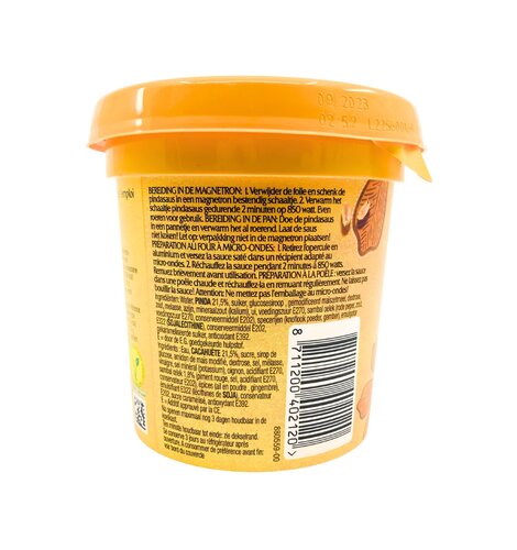 Conimex Mild Peanut Sauce  14.1 Oz (400ml) Tub