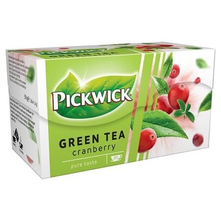 Pickwick Cranberry Green  tea 1 cup 20 ct