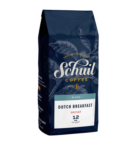 Schuil Decaf Dutch Breakfast  Coffee 12oz