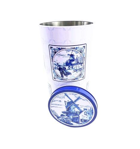 Delft Blue Rusk Tin