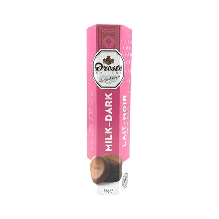 Droste Doublet Milk & Dark Chocolate Pastille 2.99 Oz