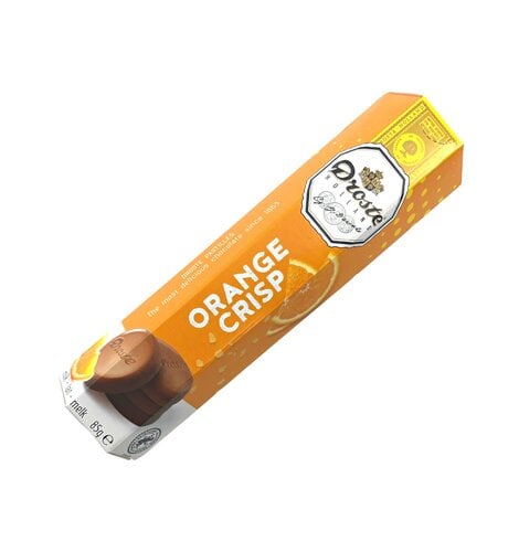 Droste Milk Orange Crisp Chocolate Pastille 2.9 Oz