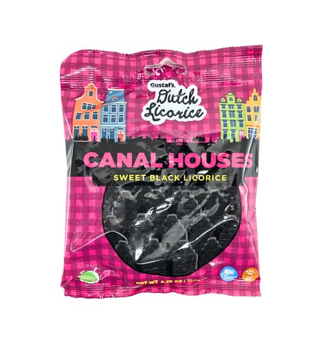 Gustafs Licorice Canal Houses 5.29oz