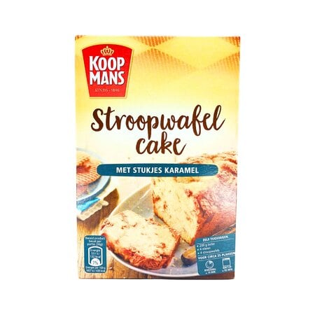 Koopman Stroopwafel Cake mix 14 oz box
