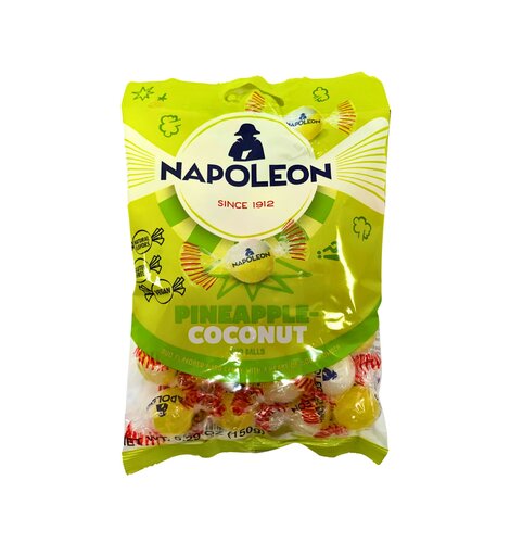 Napoleon Pineapple Coconut Candy  5.2 oz