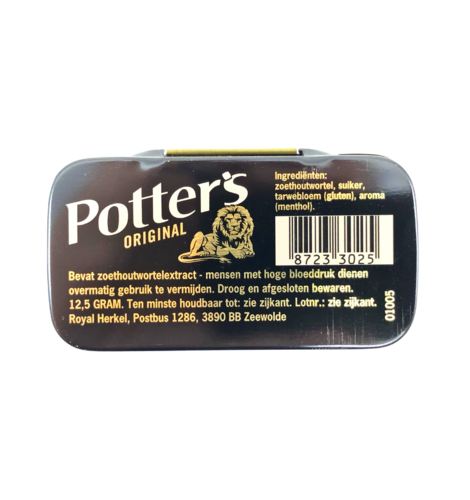 Potter's Original Licorice - Candy Blog