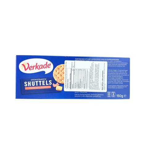 Verkade Shuttels Cheese & Paprika Crackers 5.2  oz