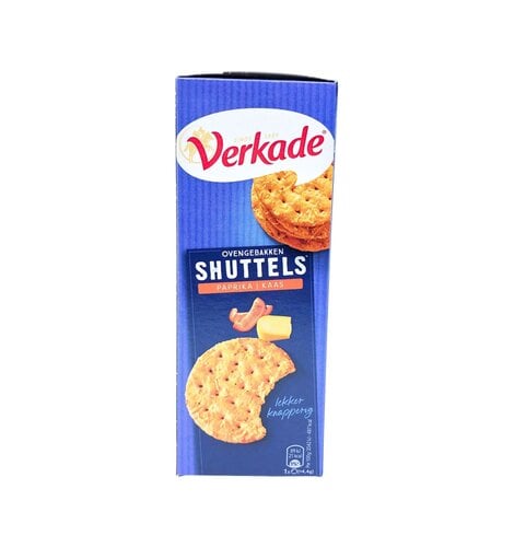 Verkade Shuttels Cheese & Paprika Crackers 5.2  oz