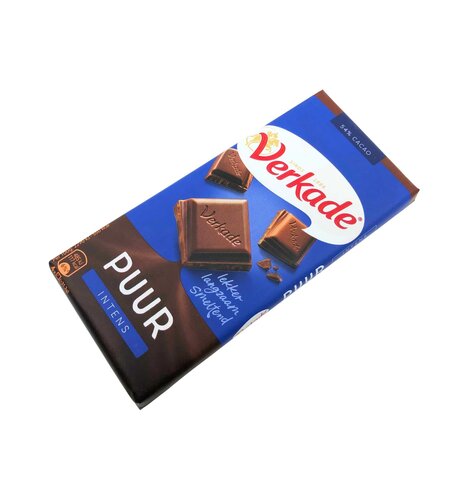 Verkade Dark  Chocolate Bar 3.9 Oz
