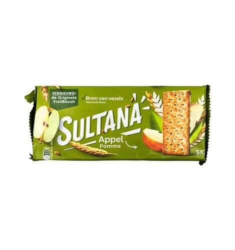 Verkade Sultana APPLE  Biscuits  6.17 oz 4 - 3 packs DATED 6/2024