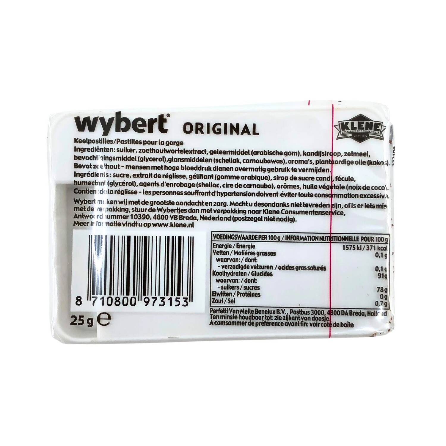 Wybert Licorice Lozenges Tin Peters Gourmet Market