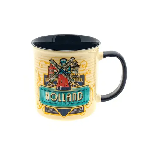 Holland Vintage Mug Skyline