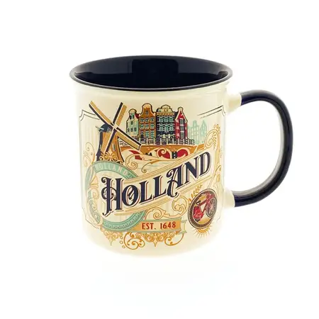 Holland Vintage Mug White