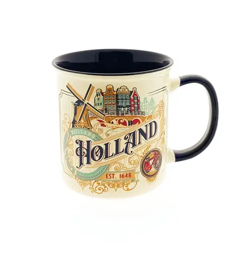 Holland Vintage Mug White