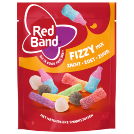Red Band Fizzy Candy Mix 7 oz bag DC