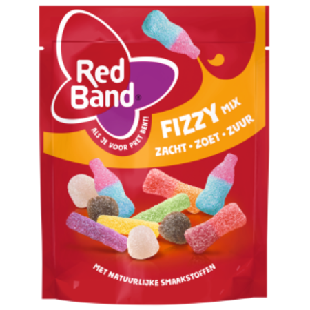 Red Band Fizzy Candy Mix 7 oz bag