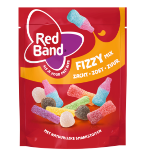 Red Band Fizzy Candy Mix 7 oz bag