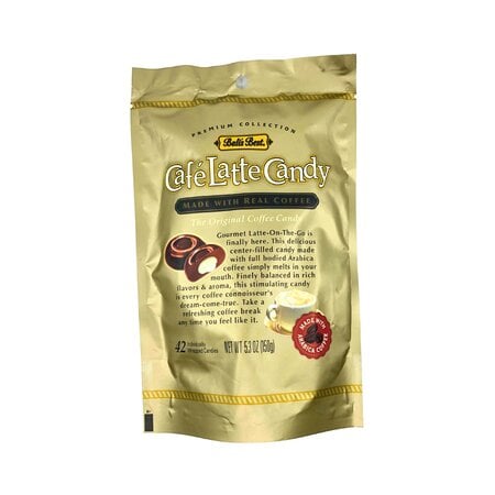 Balis Best Cafe Latte Hard Candy 5.3oz Bag