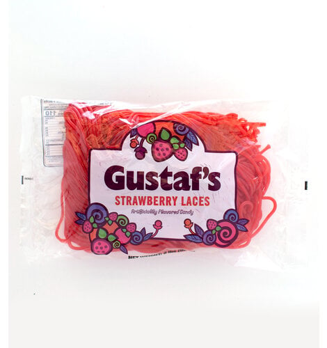 Gustafs Strawberry Laces 2lb