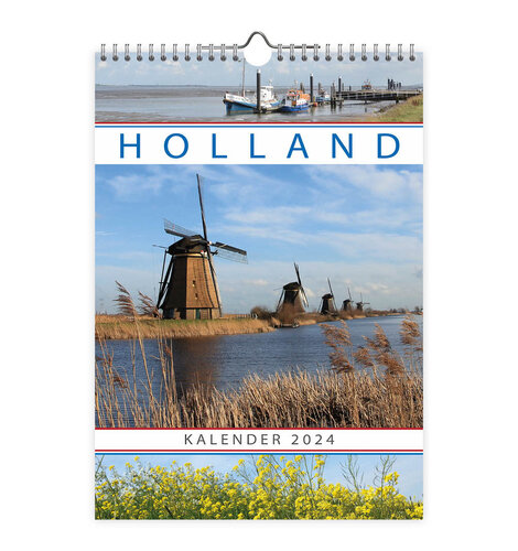 2024 Pictures of Holland Monthly calendar