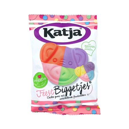 Katja Festive Multiflavor Pigs  (Biggetjes) 9.8  Oz Bag