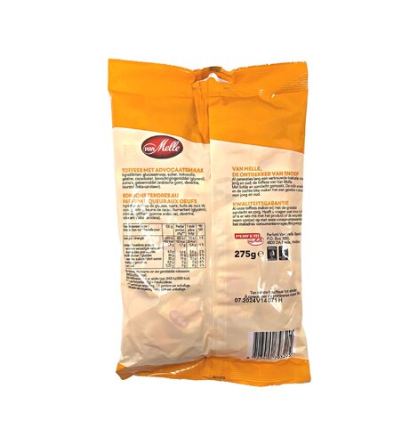 Van Melle Eggnog Toffees  7.9 oz bag Advocaat