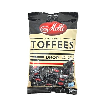 Van Melle Licorice Toffee Bag 7.9 oz bag
