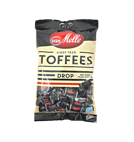 Van Melle Licorice Toffee Bag 7.9 oz bag