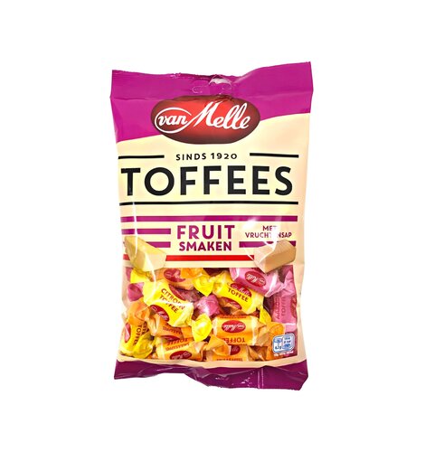 Van Melle Fruit Toffees  9.7 oz bag