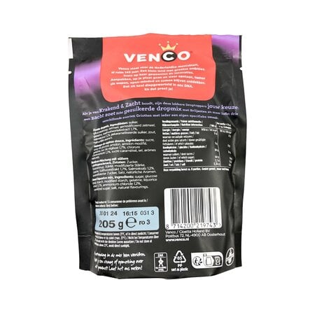 Venco Droptopper Krakend & Zacht Mix 6.7 oz 190g