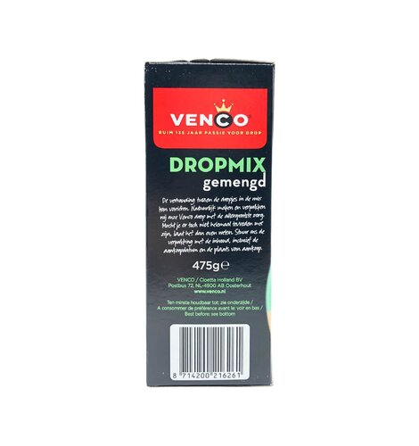 Venco Box Mixed Licorice  Green 17.6 oz  500g