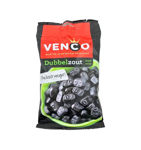 Venco Licorice Double Salt 4.2 oz Bag