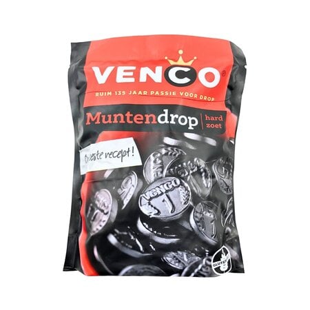 Venco Licorice Coins 9.3 oz  Bag