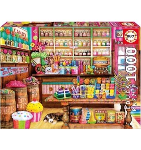 Puzzle The Candy Shop 1000 Pieces